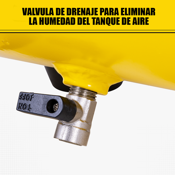 Compresor de Aire Stanley Sin Aceite Horizontal 50L 2HP — SXCMXA201301-B3