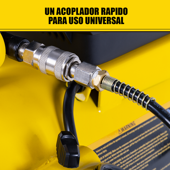 Compresor de Aire Stanley Sin Aceite Horizontal 50L 2HP — SXCMXA201301-B3