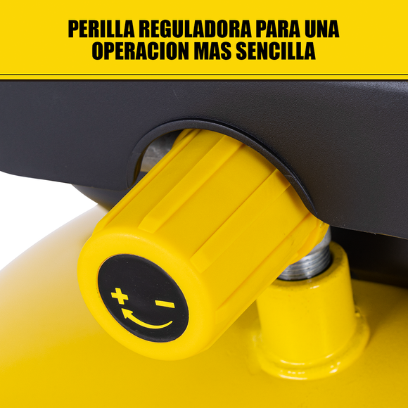 Compresor de Aire Stanley S/Aceite Pancake 6GAL 1HP — SXCMXA210601-B3