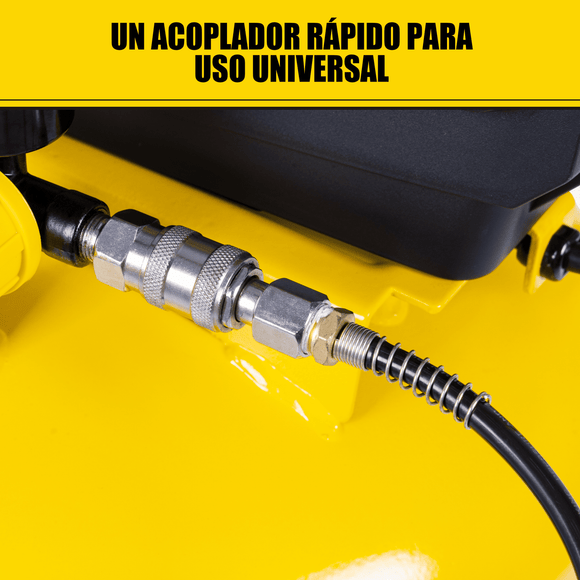 Compresor de Aire Stanley Sin Aceite Vertical 57L 2HP — SXCMXA231501-B3