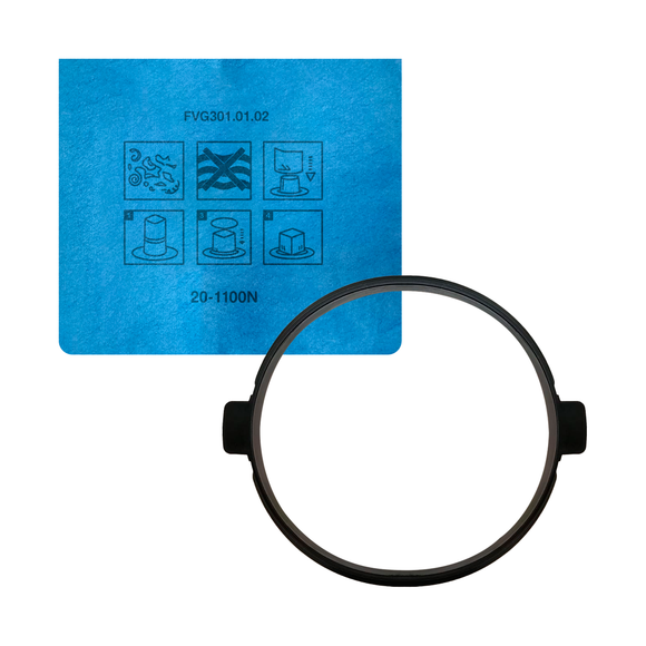 Filtro de Tela 1-7/8” Reutilizable Aspiradora Stanley Seco/Mojado de 2.5 & 4 GAL — 20-1100