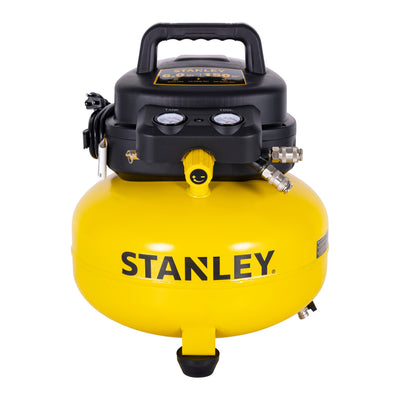 Compresor de Aire Stanley S/Aceite Pancake 6GAL 1HP — SXCMXA210601-B3
