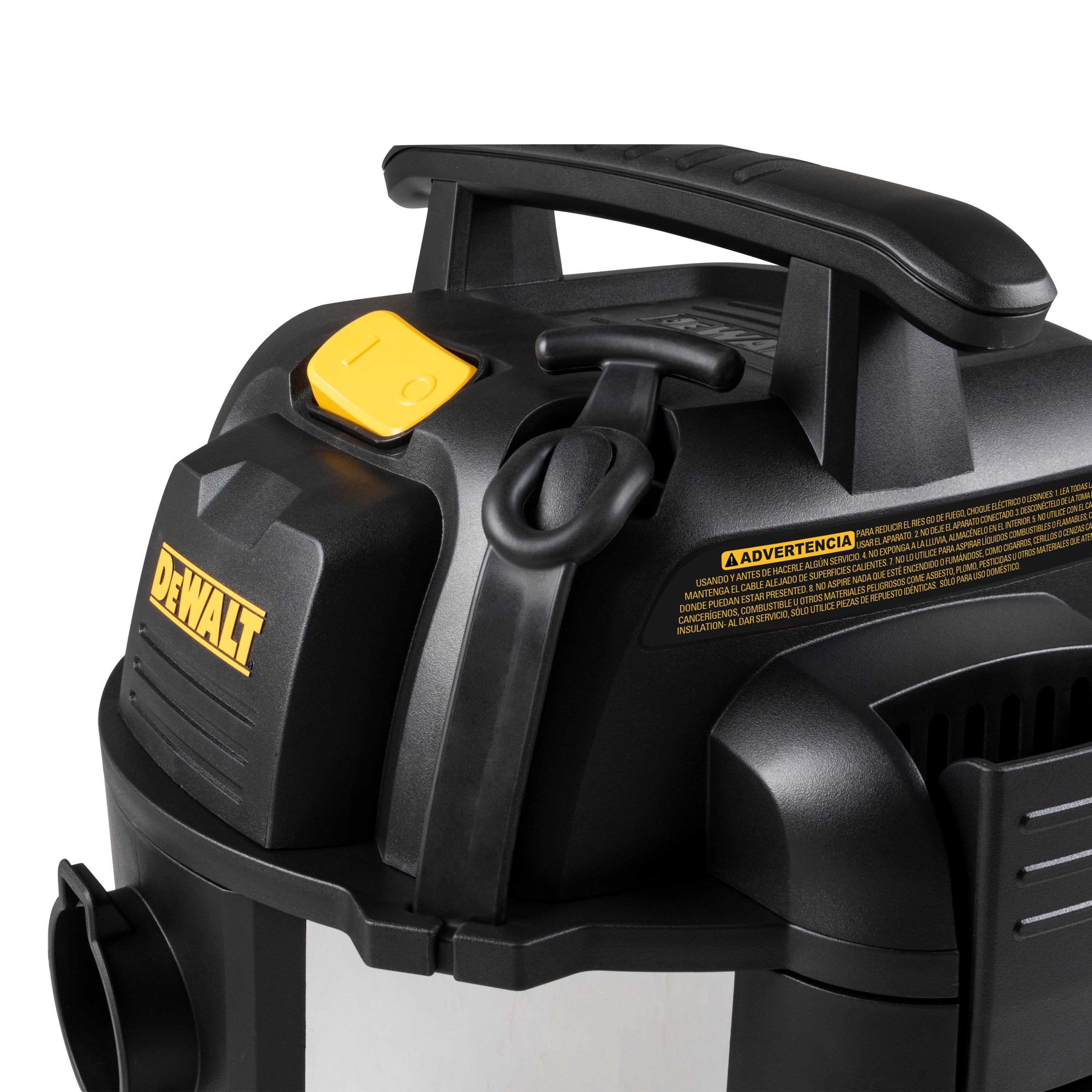 Aspiradora Seco/Mojado Dewalt Acero Inoxidable de 5 Gal 4 HP DXV05S