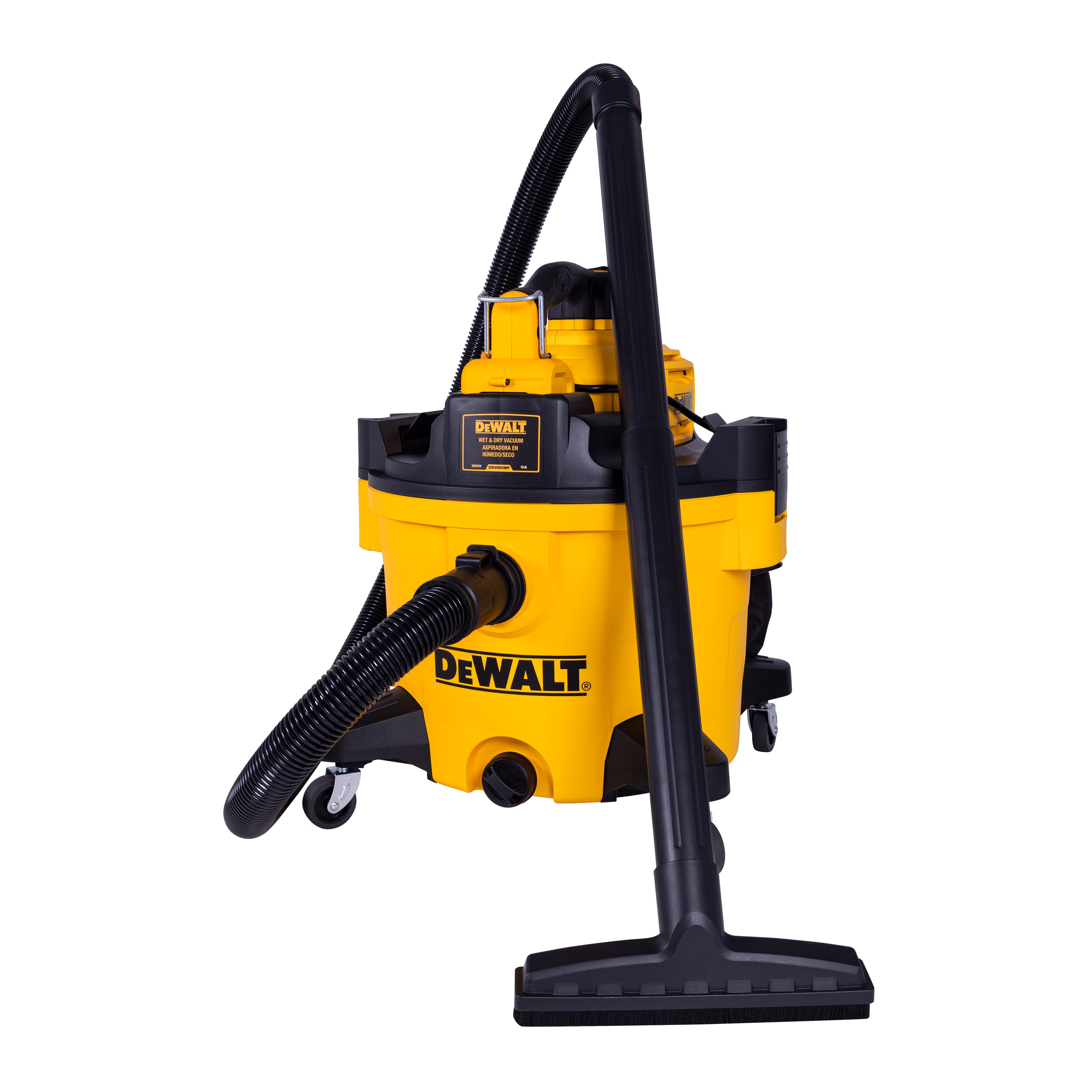 Aspiradora Sopladora Retirable Seco/Mojado Dewalt 9 Gal 5 HP DXV209P