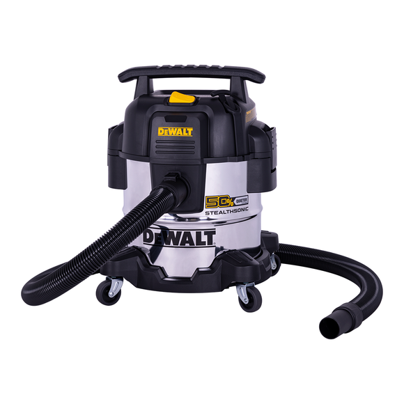 Aspiradora Seco/Mojado Dewalt Acero Inoxidable Silenciosa Stealthsonic 5 Gal 4 HP DXV05S-QT