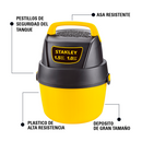 Aspiradora Mini Profesional Seco/Mojado Stanley 1Ga SL18125P-2