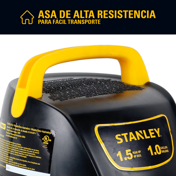 Aspiradora Mini Profesional Seco/Mojado Stanley 1Ga SL18125P