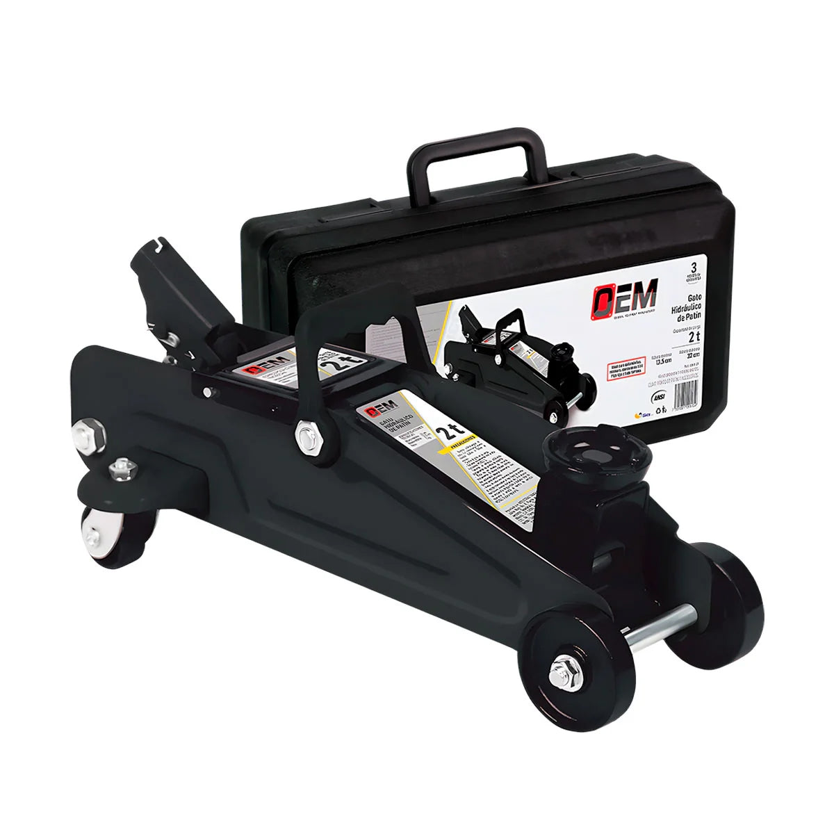 Gato de Patín Hidráulico OEM GNM-2P 2 Ton