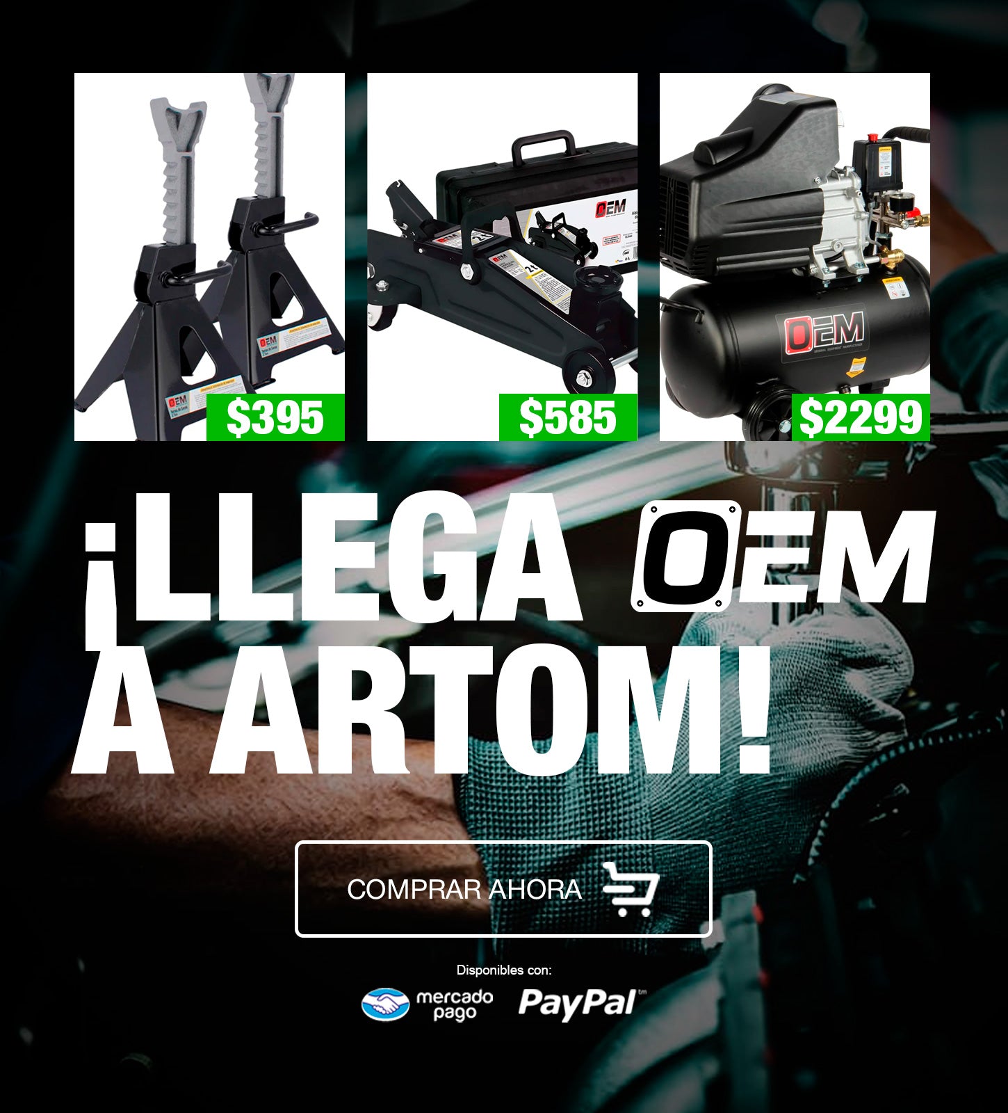 Shopify artom desktop oem responsive