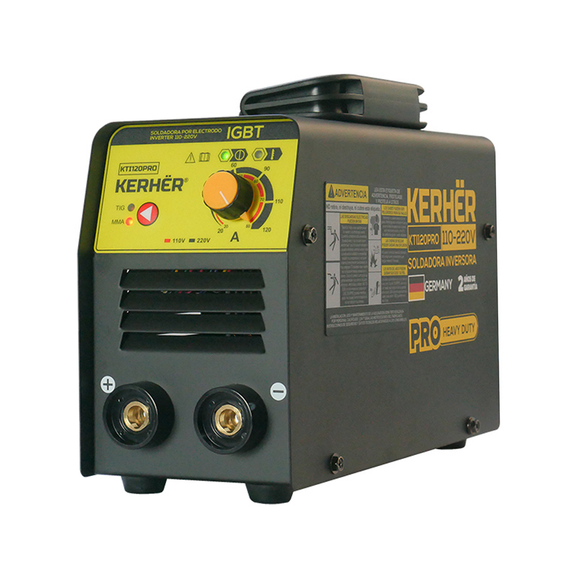 Soldadora Inversor Kerhër KTI120PRO MMA110/220 V 120 A