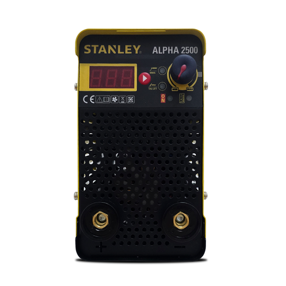 Soldadora Profesional Stanley MMA/TIG 120A 127V — Alpha 2500