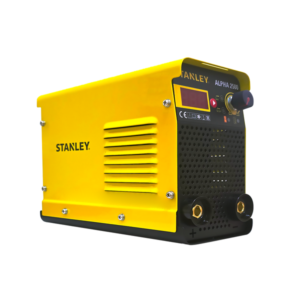 Soldadora Profesional Stanley MMA/TIG 120A 127V — Alpha 2500