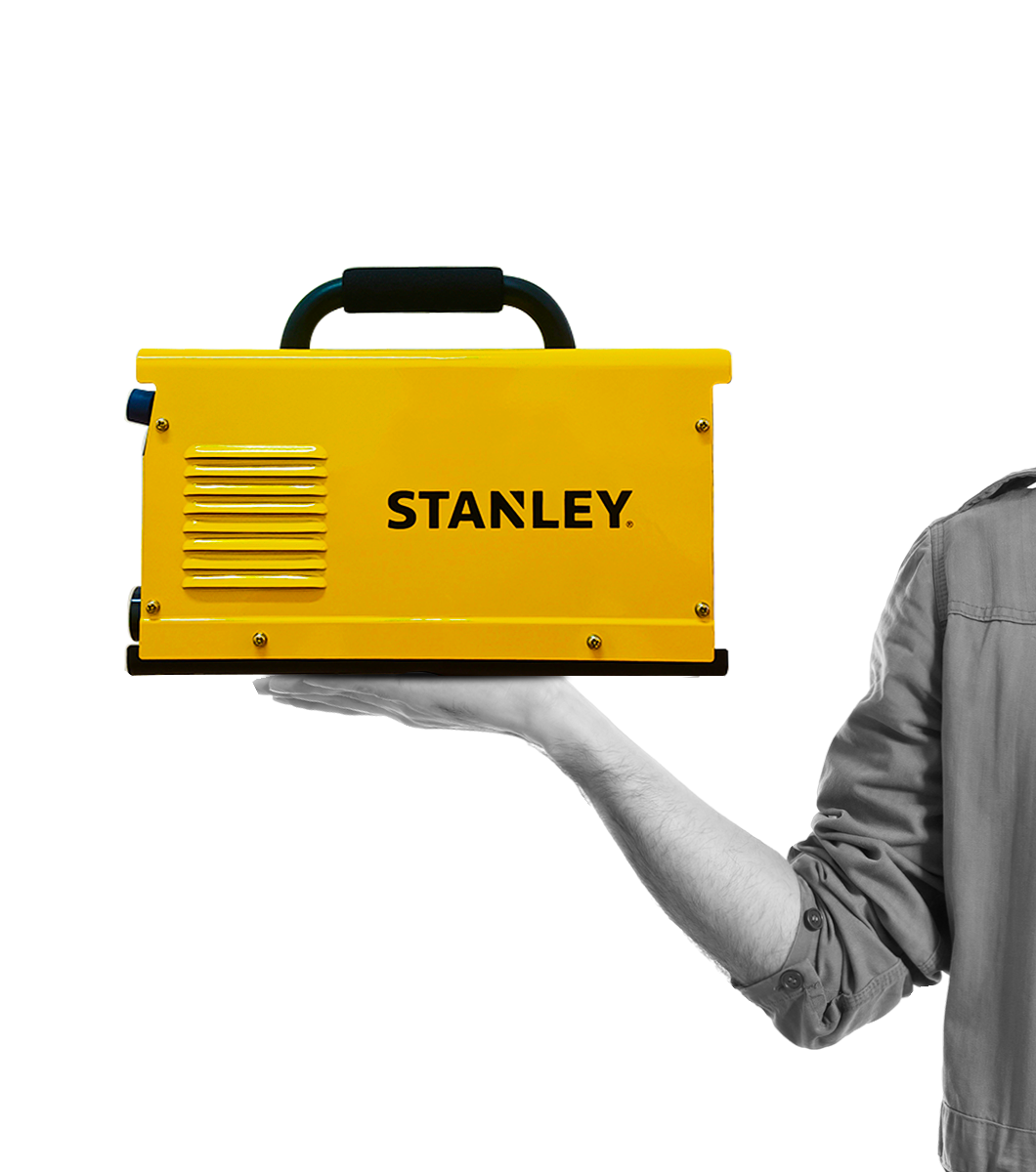 Soldadora Profesional Stanley MMA/TIG 200A 127V/220V — Alpha 7000 BV