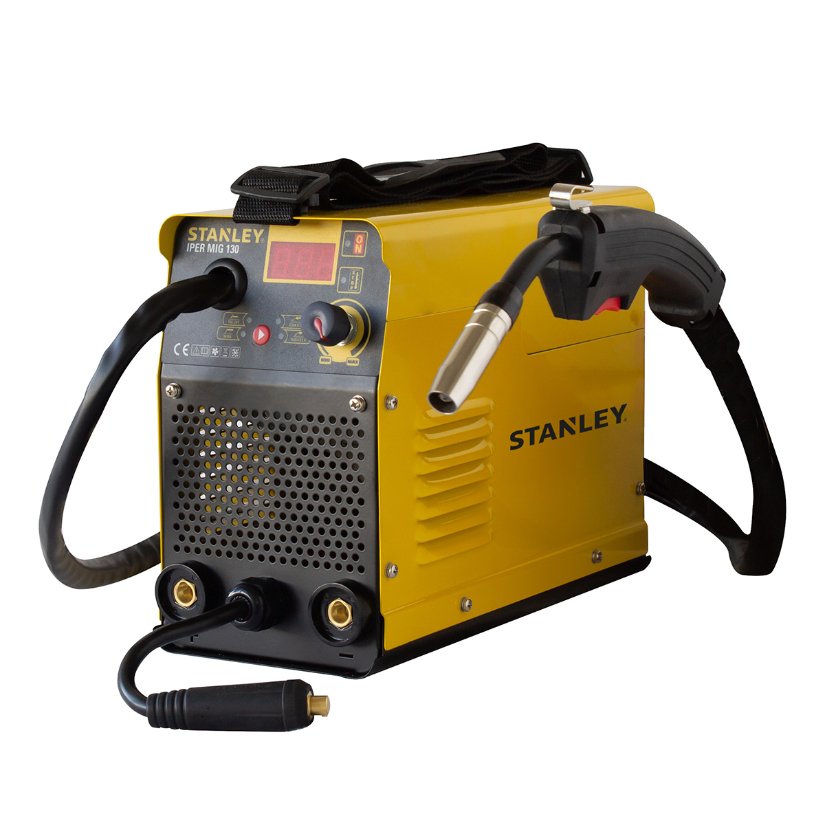 Soldadora Profesional Stanley MIG/TIG/MMA 130A 127V — IPER MIG 130 - 0