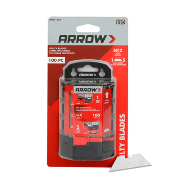 Pack de Navajas Cuchillas de Repuesto Arrow Fastener 100 Pzs
