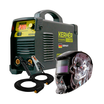 Combo Soldadora Kerhër KTI200PRO + Careta OEM Robot