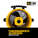 Ventilador DeWalt 3 en 1: Piso, Techo o Pared de 16″ — DXF1616-5
