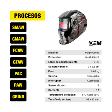 Combo Soldadora Kerhër KTI120PRO + Careta OEM Cyborg - 0