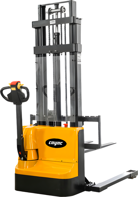 Montacargas Apilador Eléctrico Cayac 1.6 Ton Altura 2m MO006