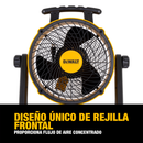 Ventilador DeWalt 3 en 1: Piso, Techo o Pared de 16″ — DXF1616-6