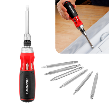 Desatornillador Profesional 12 en 1 Arrow Fastener AHT04007