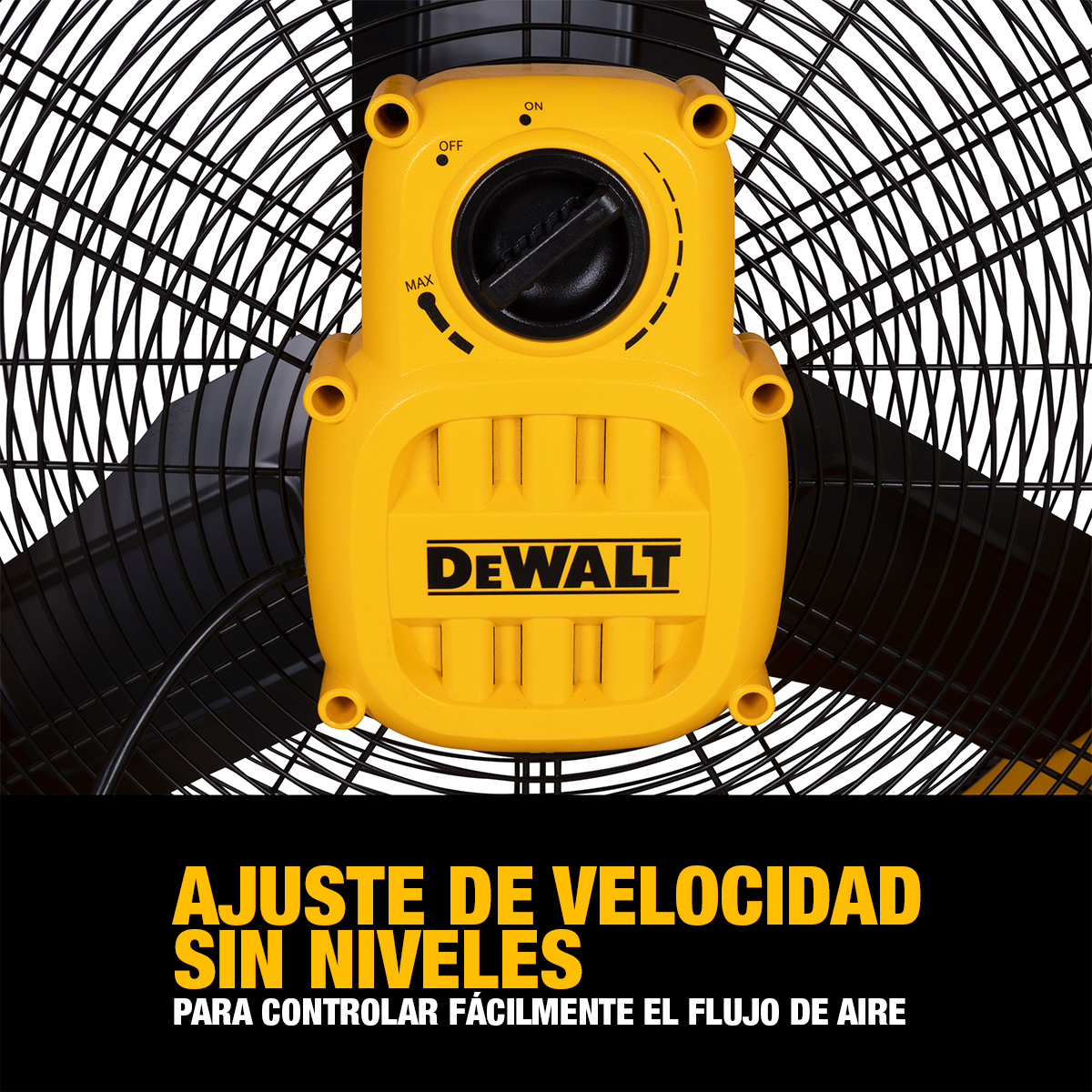 Ventilador Dewalt Silencioso de Tambor de 24” — DXF2491