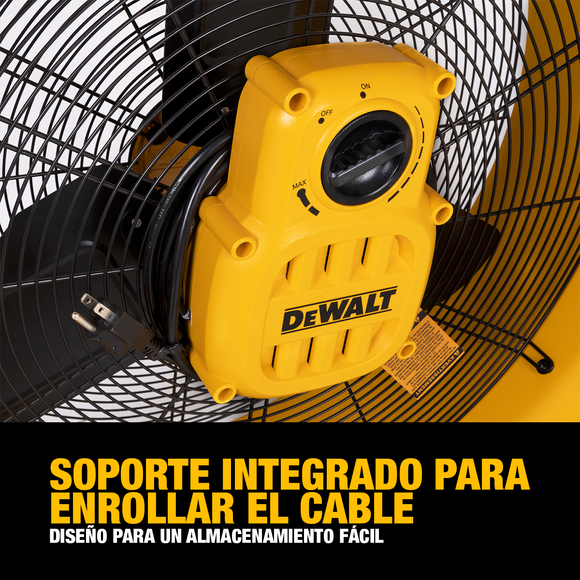 Ventilador Dewalt Silencioso de Tambor de 24” — DXF2491
