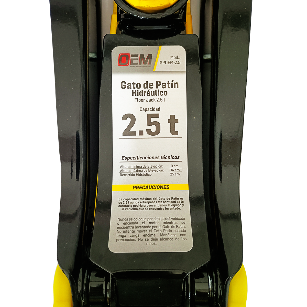 Gato de Patín Hidráulico OEM GPOEM-2.5 2.5 Ton