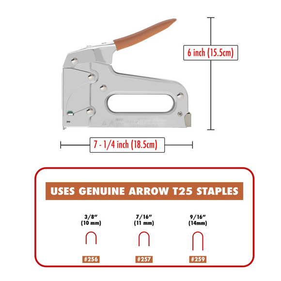 Engrapadora de Pistola Industrial Arrow Fastener T25
