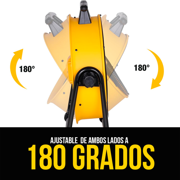 Ventilador Industrial Silencioso Dewalt DXF2043-B3 20″ 120 V