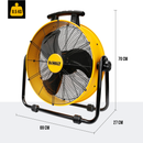Ventilador Industrial Silencioso Dewalt DXF2043-B3 20″ 120 V-6